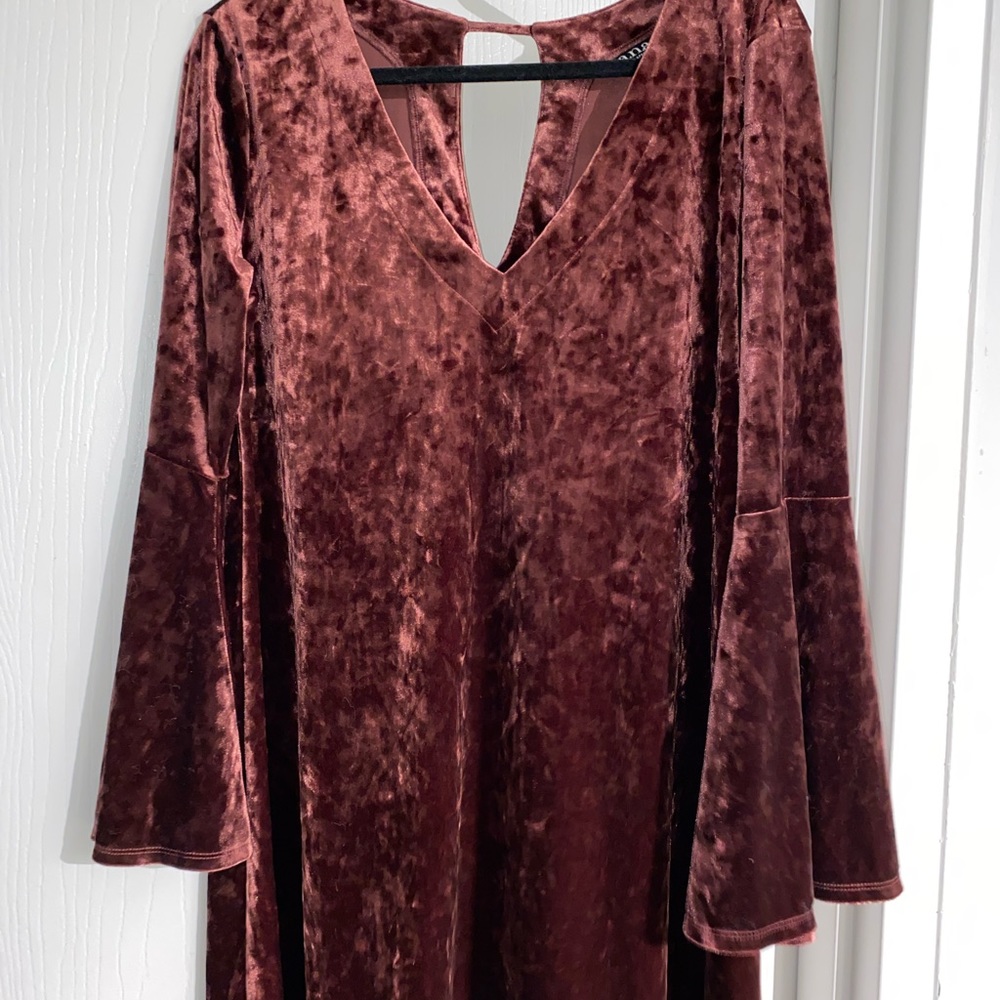 boho velvet dress